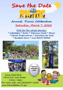 Annual Picnic Celebration @ Coral Reef Park | Palmetto Bay | Florida | United States