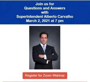 Superintendent Q and A @ Zoom