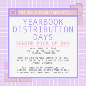 Senior Yearbook Distribution @ Courtyard