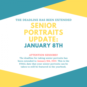 Senior Photo Session Deadline for Yearbook Inclusion