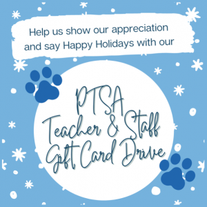 Teacher and Staff Gift Card Drive