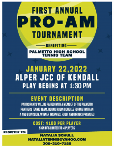 First Annual PRO-AM Tournament @ ALPER JCC of Kendall