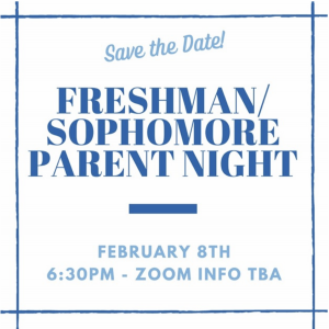 Freshman/Sophomore Parent Night @ Zoom