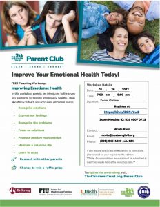 Emotional Health Workshop for Parents