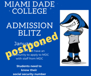 (POSTPONED) MDC Admission Blitz
