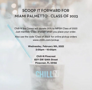 Chill-N Ice Cream Fundraiser @ Chill-N Ice Cream | Pinecrest | Florida | United States