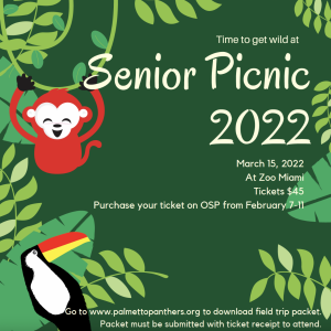 Senior Picnic Tickets Go on Sale TODAY