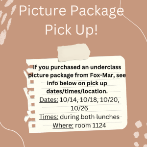 Picture Package Pick-Up @ Room 1124