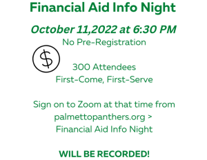 Financial Aid Info Night