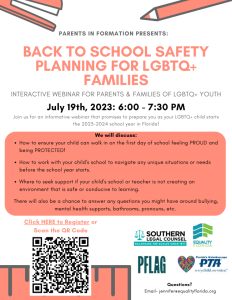 Back to School Safety Planning for LGBTQ+ Families